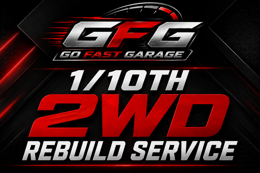 1/10th 2wd Rebuild Service