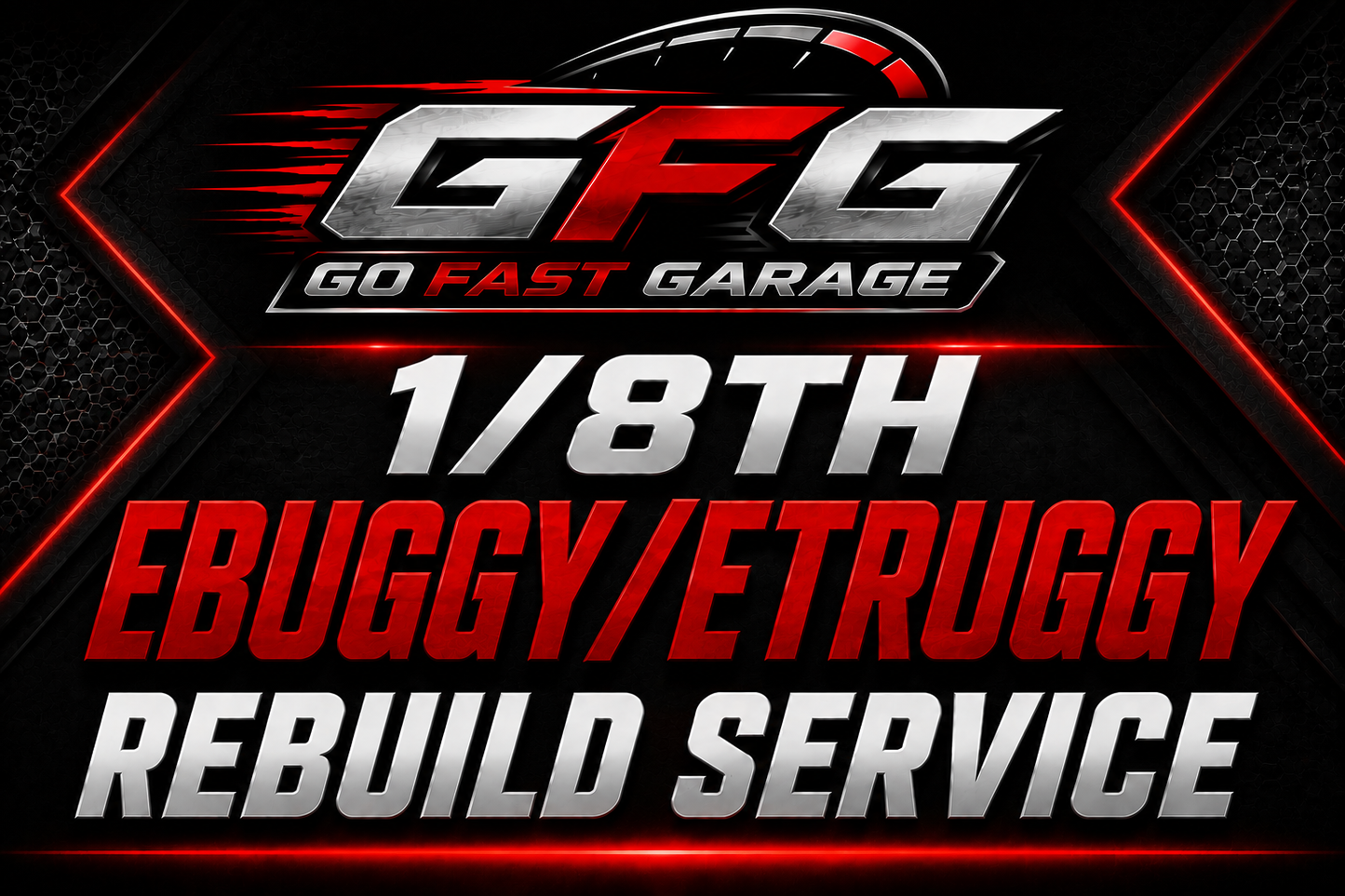 1/8th EBuggy/Etruggy Rebuild Service